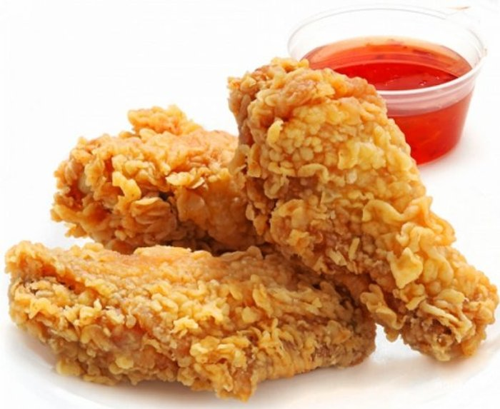 Крылышки в панировке